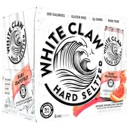 White Claw Hard Seltzer Ruby Grapefruit