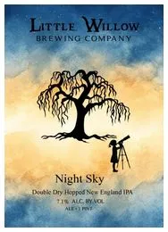 Little Willow Brewing Company Night Sky NEIPA