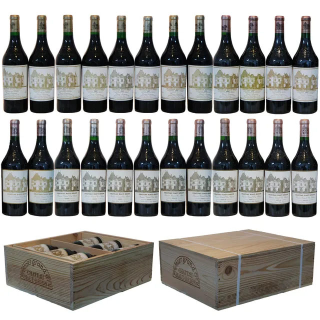 Chateau Haut Brion Historical Magnum Gift Set, 24 Pack CA ONLY (PRE-SALE)