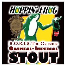 Hoppin' Frog B.O.R.I.S. The Crusher Oatmeal Imperial Stout